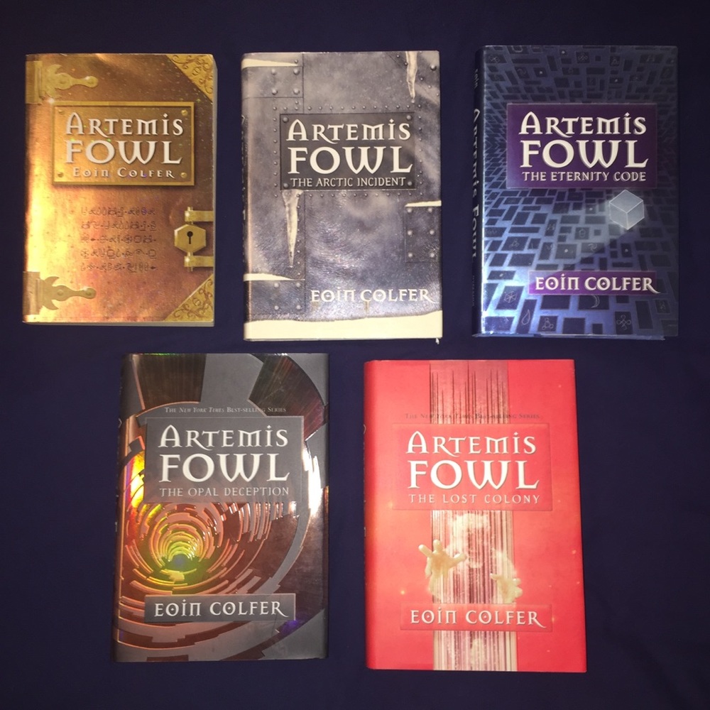 Artemis Fowl Books! - 5 books